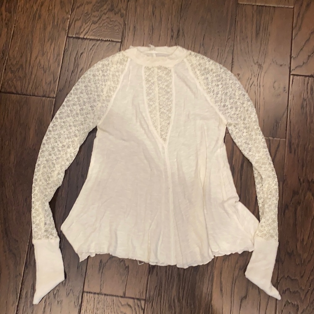 Free People Layering Lace Top